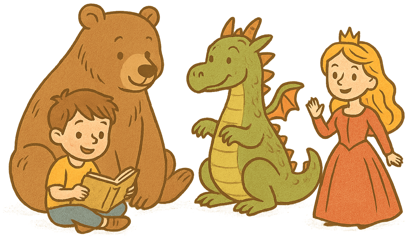 Storytime characters